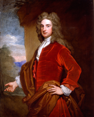 Sir John Rushout 1684 to 1775 Kneller