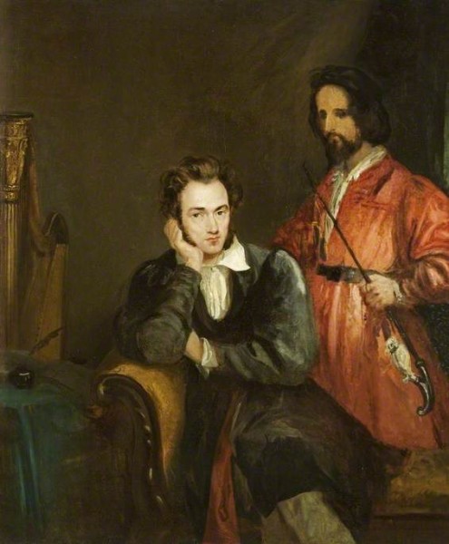 von Holst, Theodor Matthias; Gustav von Holst and His Brother, Theodore; Cheltenham Art Gallery & Museum; http://www.artuk.org/artworks/gustav-von-holst-and-his-brother-theodore-61850