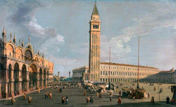 Canaletto; The Piazza di San Marco, Venice; Sir John Soane's Museum; http://www.artuk.org/artworks/the-piazza-di-san-marco-venice-123954